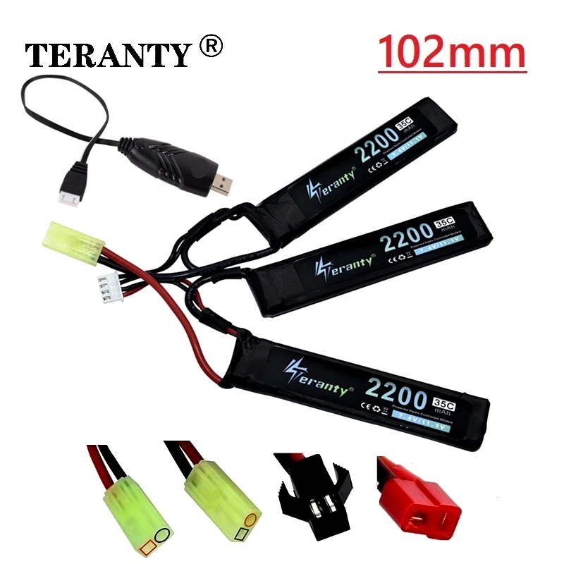 Аккумулятор Lipo + зарядное устройство USB для водяного пистолета 3S 11,1 В 2200 мАч 35C для AKKU Mini Airsoft BB Воздушный пистолет электрические игрушки дета... 
Аккумулятор Lipo + зарядное устройство USB для водяного пистолета 3S 11,1 В 2200 мАч 35C для AKKU Mini Airsoft BB Воздушный пистолет электрические игрушки дета...