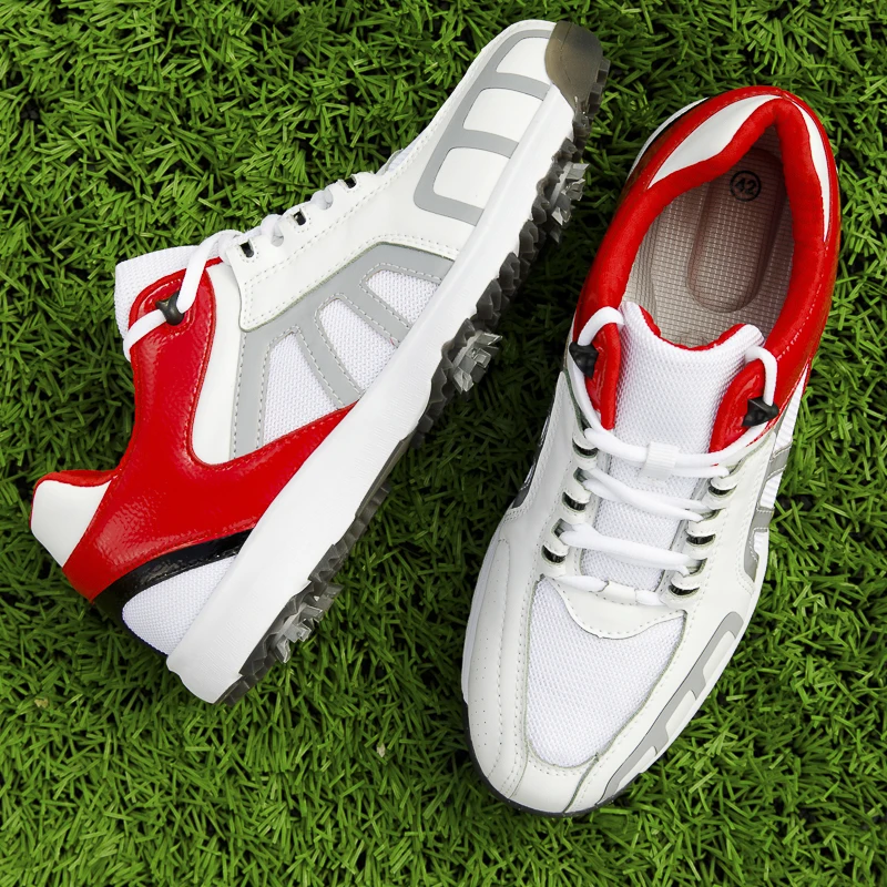New Breathable Mens Golf Shoes Spikes High Quality Walking Shoes Golfer Outdoor Anti Slip Walking Shoes Male Sport Footwear
New Breathable Mens Golf Shoes Spikes High Quality Walking Shoes Golfer Outdoor Anti Slip Walking Shoes Male Sport Footwear