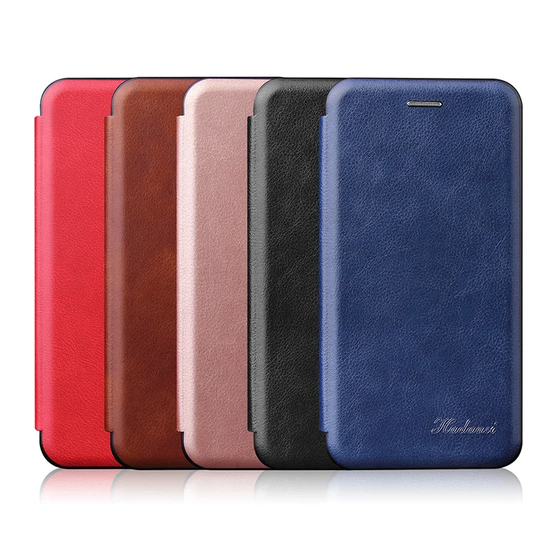 Кожаный чехол-книжка для Samsung Galaxy Note 10 Plus + 9 8 чехол-бумажник A50 A40 A70 A10 A20 A20e A30 M10