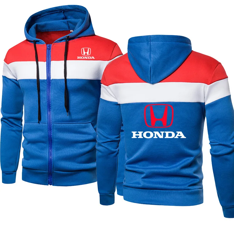 Casual Men's Zip Jacket HONDA Car Logo printing Spring Autumn Cotton High Quality Men's jackets
Casual Men's Zip Jacket HONDA Car Logo printing Spring Autumn Cotton High Quality Men's jackets