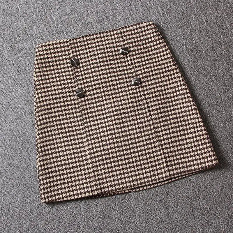 Women 2020 Spring Autumn Fashion Knit Sweaters Casual Slim Sweater Top+High Waist Plaid Double Breasted Skirt 2 Pieces Sets V143
Women 2020 Spring Autumn Fashion Knit Sweaters Casual Slim Sweater Top+High Waist Plaid Double Breasted Skirt 2 Pieces Sets V143