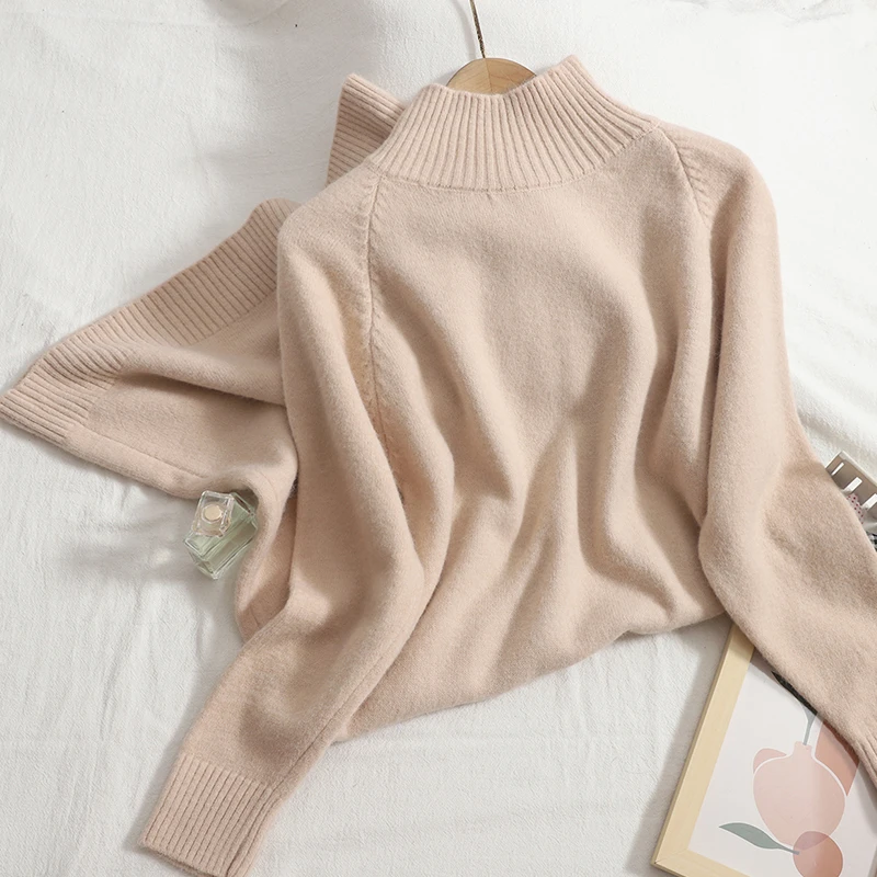 Turtleneck sweater warm soft dress for fall winter 2021 new solid color knitted dresses for women base long dress tudent girl
Turtleneck sweater warm soft dress for fall winter 2021 new solid color knitted dresses for women base long dress tudent girl