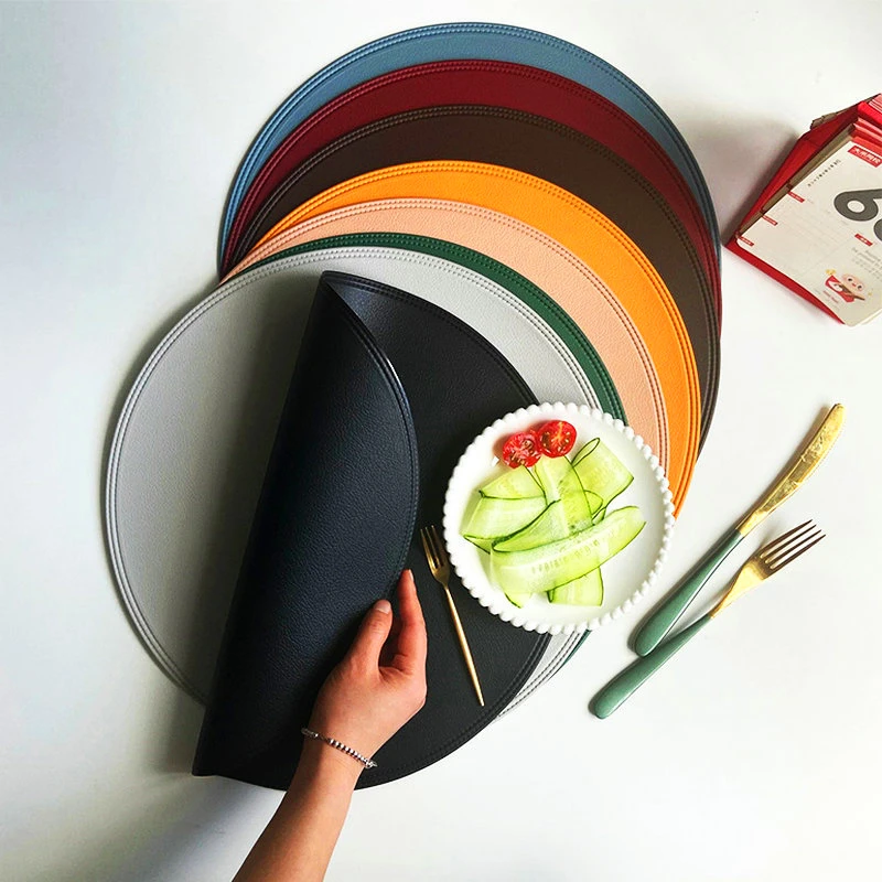 Round 38CM PVC Place Mat For Dinning Table Anti-Oil Anti-Water Anti-Scale Placemat European Style Plate Mat Coaster For Table
Round 38CM PVC Place Mat For Dinning Table Anti-Oil Anti-Water Anti-Scale Placemat European Style Plate Mat Coaster For Table