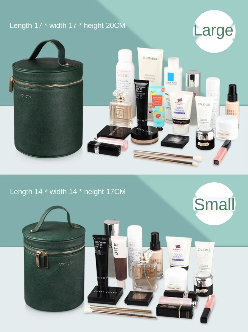 TT Cylinder Cosmetic Bag Women's Portable Small Multi-Functional Cosmetic Storage Bag Bucket Portable Toiletry Bag Waterproof
TT Cylinder Cosmetic Bag Women's Portable Small Multi-Functional Cosmetic Storage Bag Bucket Portable Toiletry Bag Waterproof