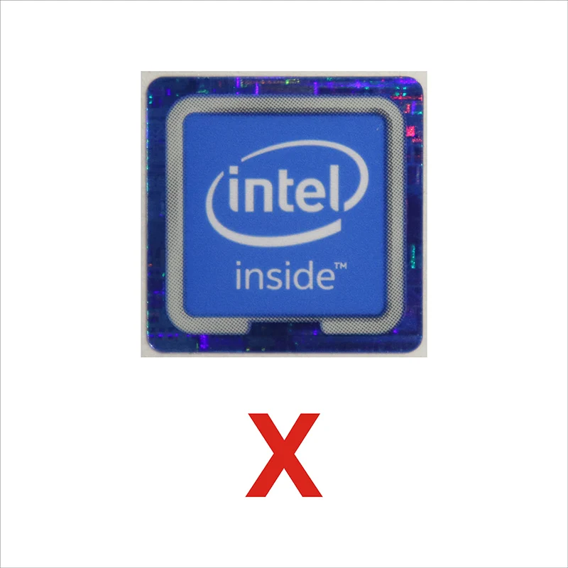 Декоративный консилер DIY этикетка 6 7 8-го поколения Intel i3 i5 i7 Celeron Xeon Pentium процессор