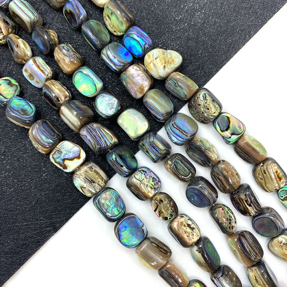 Natural Shell Loose Beads Irregular Shape Abalone Shell Beads DIY Jewelry Making, Necklace and Bracelet Accessories Size 10mm
Natural Shell Loose Beads Irregular Shape Abalone Shell Beads DIY Jewelry Making, Necklace and Bracelet Accessories Size 10mm
