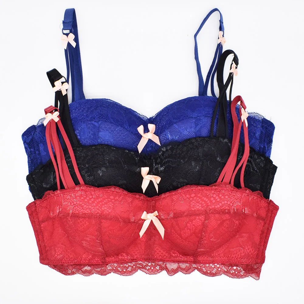 Push Up Bras For Women Gorgeous Embroidery Floral Lace Bra Thick Padded Bralette Sexy Lingerie Wireless bras Underwear BH Top
Push Up Bras For Women Gorgeous Embroidery Floral Lace Bra Thick Padded Bralette Sexy Lingerie Wireless bras Underwear BH Top