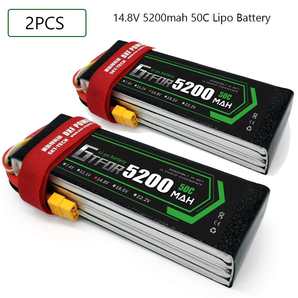GTFDR 4S Lipo 14,8 V 5200mah 50C-100C Lipo батарея 4S XT60 T Deans XT90 EC5 для FPV Дрон самолет гоночный автомобиль Грузовик Лодка RC запчасти
GTFDR 4S Lipo 14,8 V 5200mah 50C-100C Lipo батарея 4S XT60 T Deans XT90 EC5 для FPV Дрон самолет гоночный автомобиль Грузовик Лодка RC запчасти