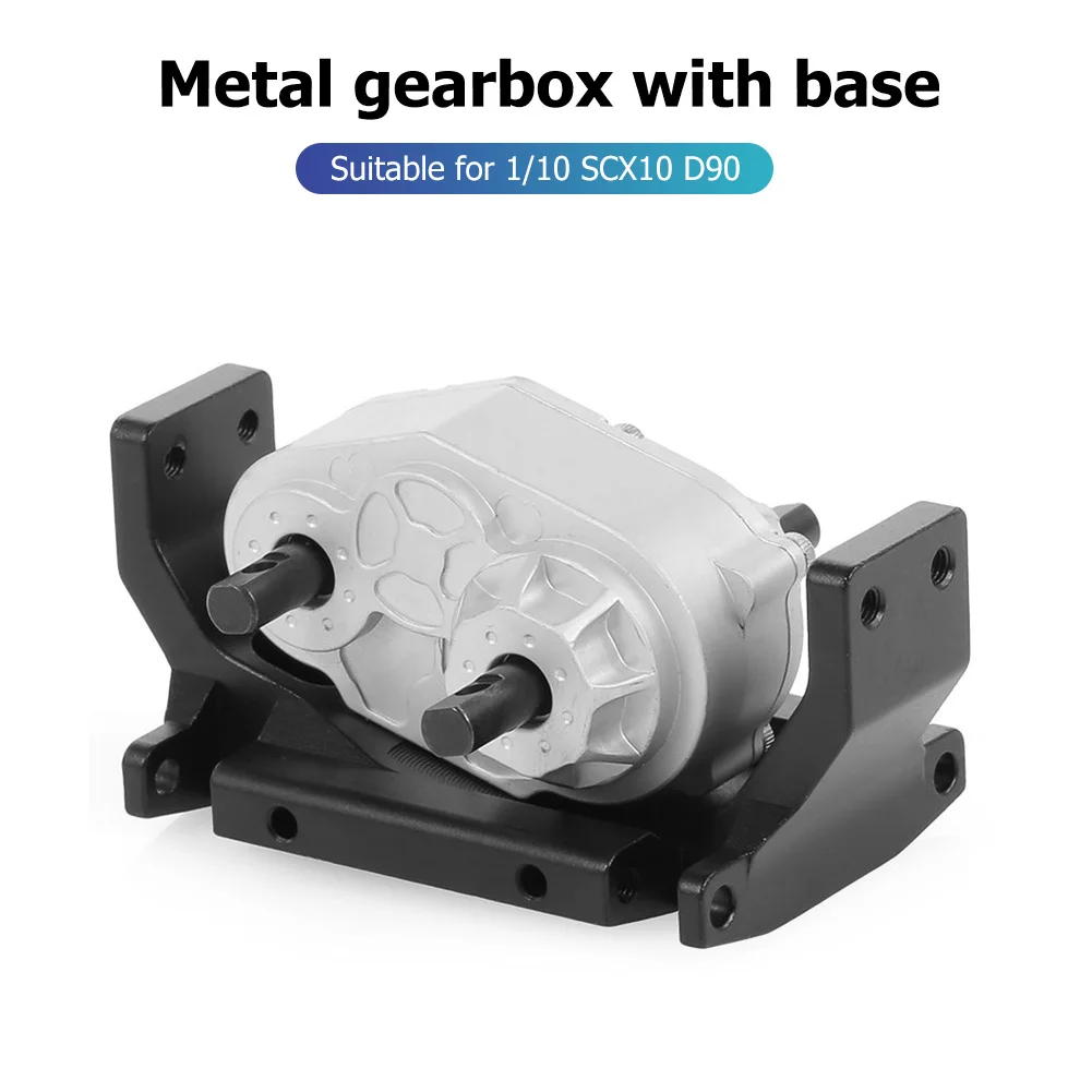 RC Climbing Car SCX10 D90 Metal Gearbox With Mounting Frame RC Car D90 Transfer Case Auto Parts 
RC Climbing Car SCX10 D90 Metal Gearbox With Mounting Frame RC Car D90 Transfer Case Auto Parts