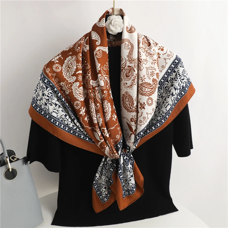 2022 New Hair Wrap Print Twill Hijab Female Neckerchief Headband Square Scarf For Women Headscarf Shawl Foulard Ladies Bandana
2022 New Hair Wrap Print Twill Hijab Female Neckerchief Headband Square Scarf For Women Headscarf Shawl Foulard Ladies Bandana