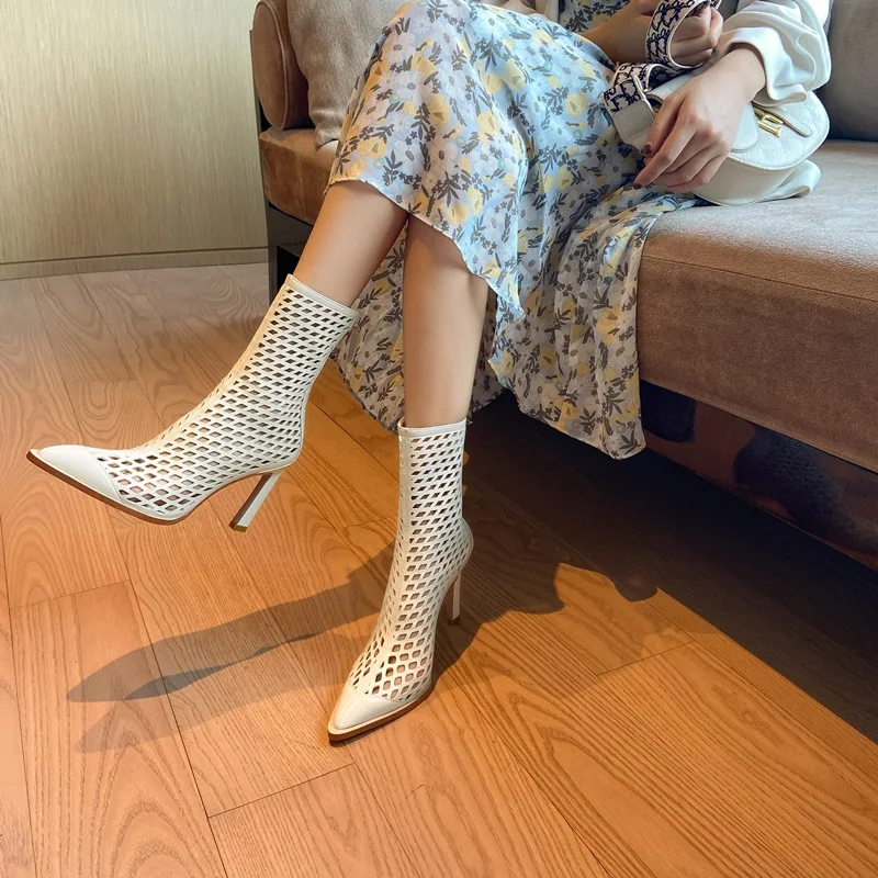 New fashion sexy air mesh cut-outs high heels superstar women sandals stiletto pumps gladiator ankle boots summer shoes woman
New fashion sexy air mesh cut-outs high heels superstar women sandals stiletto pumps gladiator ankle boots summer shoes woman