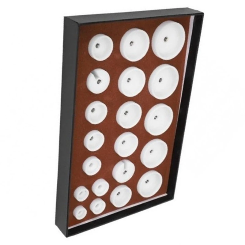 20Pcs Watch Capping Machine Dies High Quality Watch Back Cover Presser Pressing Machine Accessory Watch Repair Tool Kit
20Pcs Watch Capping Machine Dies High Quality Watch Back Cover Presser Pressing Machine Accessory Watch Repair Tool Kit