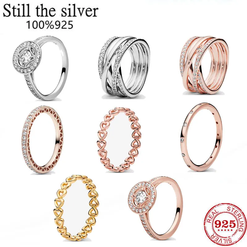 Женское кольцо из серебра 925 пробы, в европейском стиле
Женское кольцо из серебра 925 пробы, в европейском стиле