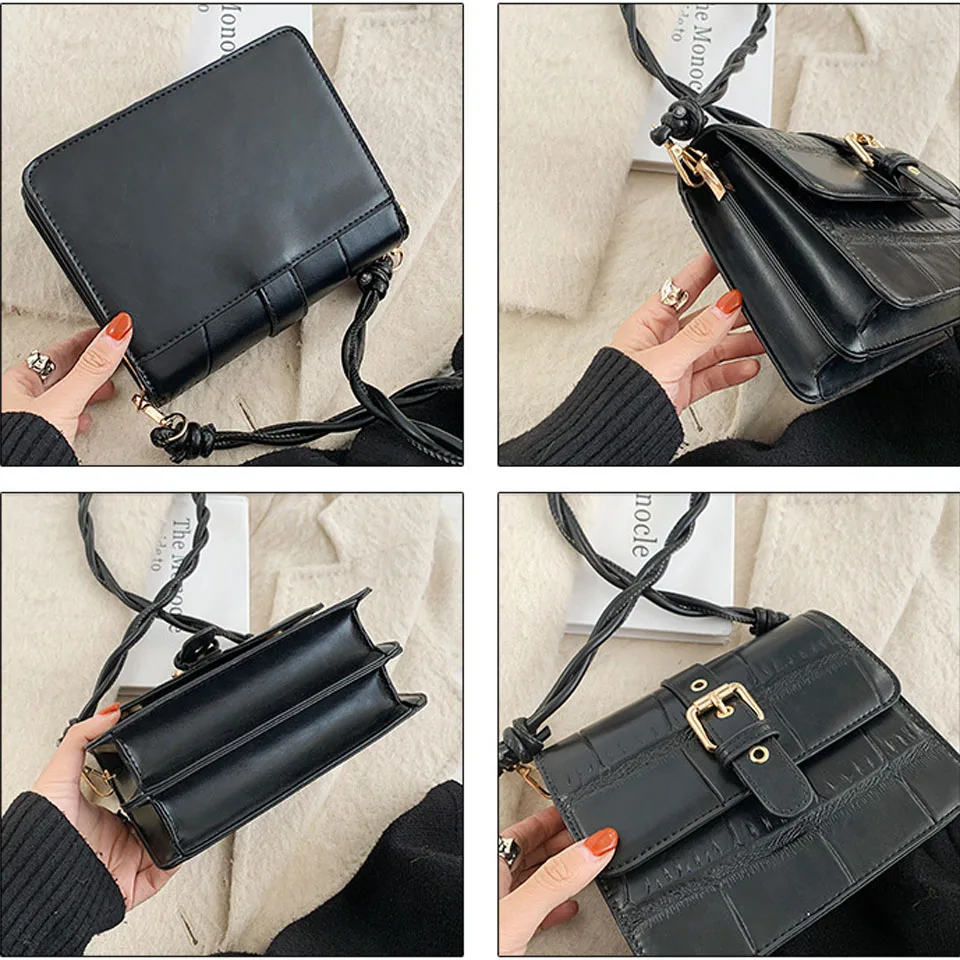 Fashion Crocodile Pattern Crossbody Bags for Women 2021 PU Leather Shoulder Bag Small Square Messenger Bag Handbags Purses Totes
Fashion Crocodile Pattern Crossbody Bags for Women 2021 PU Leather Shoulder Bag Small Square Messenger Bag Handbags Purses Totes