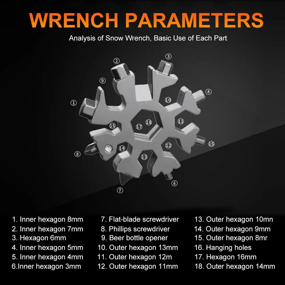 Bicycle Repair Tool Zinc Alloy Wrench Tool Outdoor Multi-Tool Card Screwdriver 18-In-1 Key Spanner Combination Compact
Bicycle Repair Tool Zinc Alloy Wrench Tool Outdoor Multi-Tool Card Screwdriver 18-In-1 Key Spanner Combination Compact