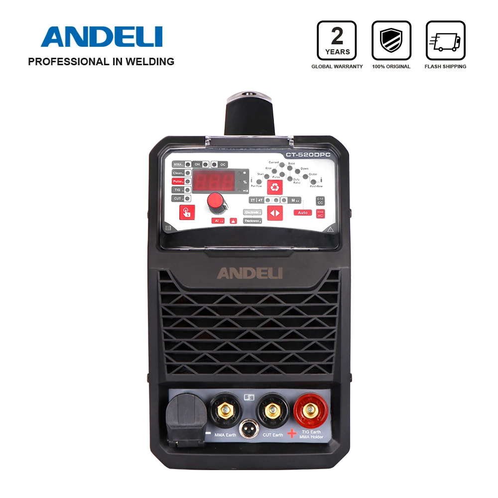 ANDELI CT 520DPC CUT/MMA/TIG 3 в 1 сварочный аппарат умный портативный однофазный 1|Сварочные