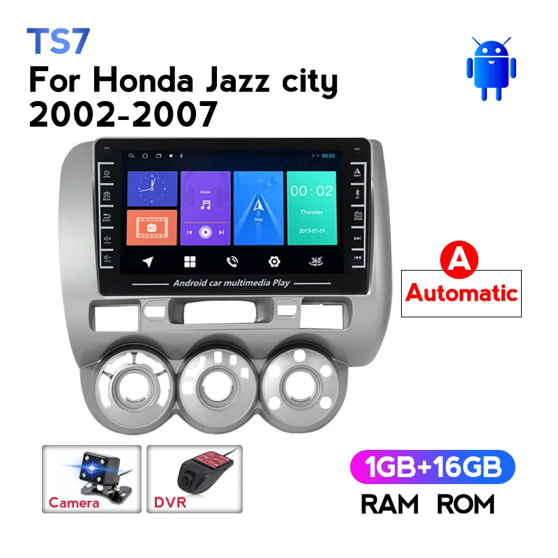 2DIN For HONDA JAZZ City 2002 2003 2004 2005 2006 2007 Android System Car Radio Car Video Multimedia Video Player BT carplay
2DIN For HONDA JAZZ City 2002 2003 2004 2005 2006 2007 Android System Car Radio Car Video Multimedia Video Player BT carplay