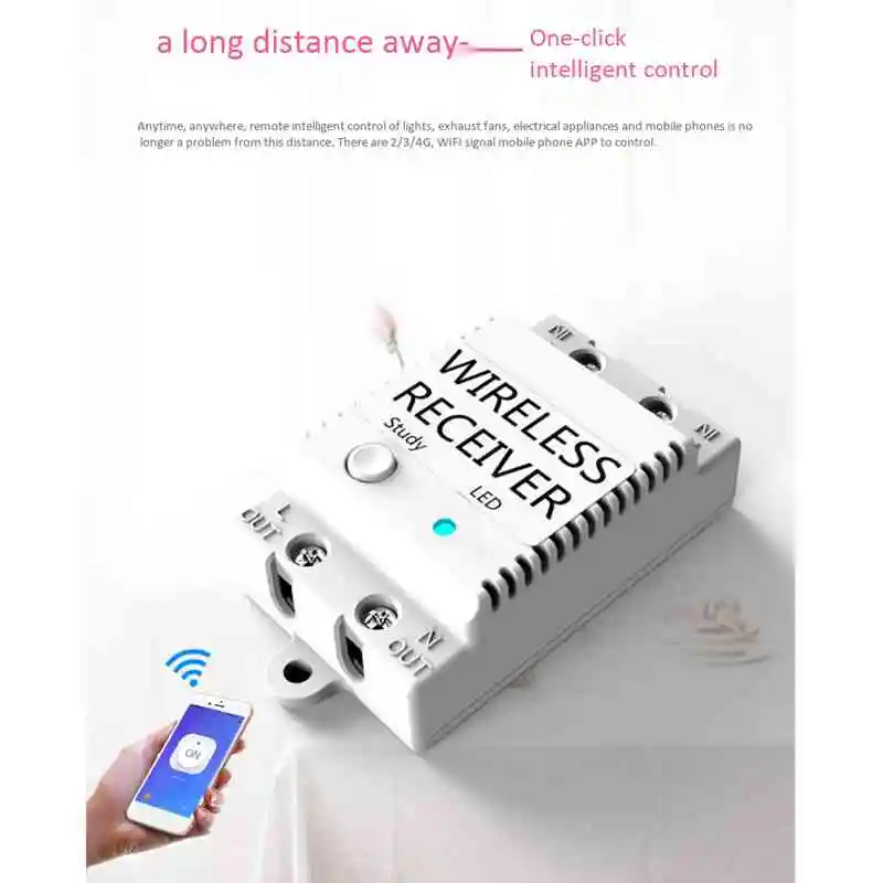 FFYY-WIFI Smart Switch APP Remote Control Wiring-Free Wireless Remote Control Switch Voice Control
FFYY-WIFI Smart Switch APP Remote Control Wiring-Free Wireless Remote Control Switch Voice Control