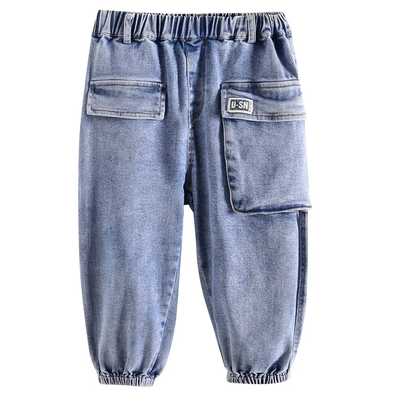 Boys jeans spring and autumn big pocket tooling wind beam pants casual pants autumn clothes denim pants legs baby boy clothes
Boys jeans spring and autumn big pocket tooling wind beam pants casual pants autumn clothes denim pants legs baby boy clothes