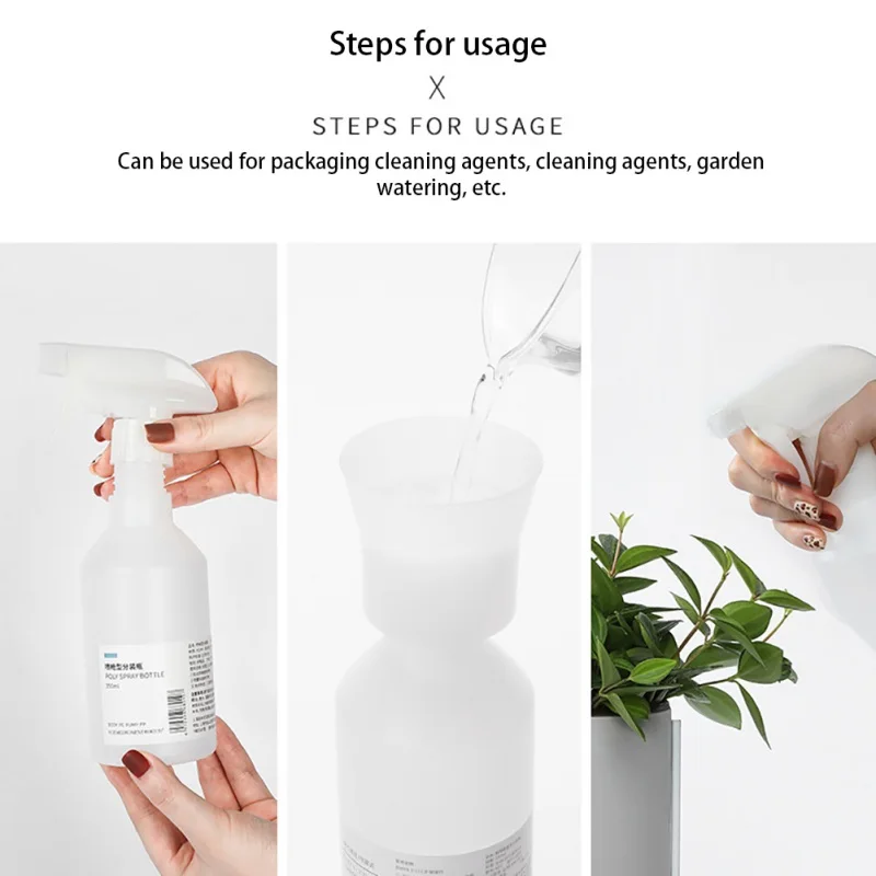 500ML Spray Bottles Empty Refillable Container For Essential Oils, Cleaning Products, Or Aromatherapy-Durable Trigger Sprayer
500ML Spray Bottles Empty Refillable Container For Essential Oils, Cleaning Products, Or Aromatherapy-Durable Trigger Sprayer