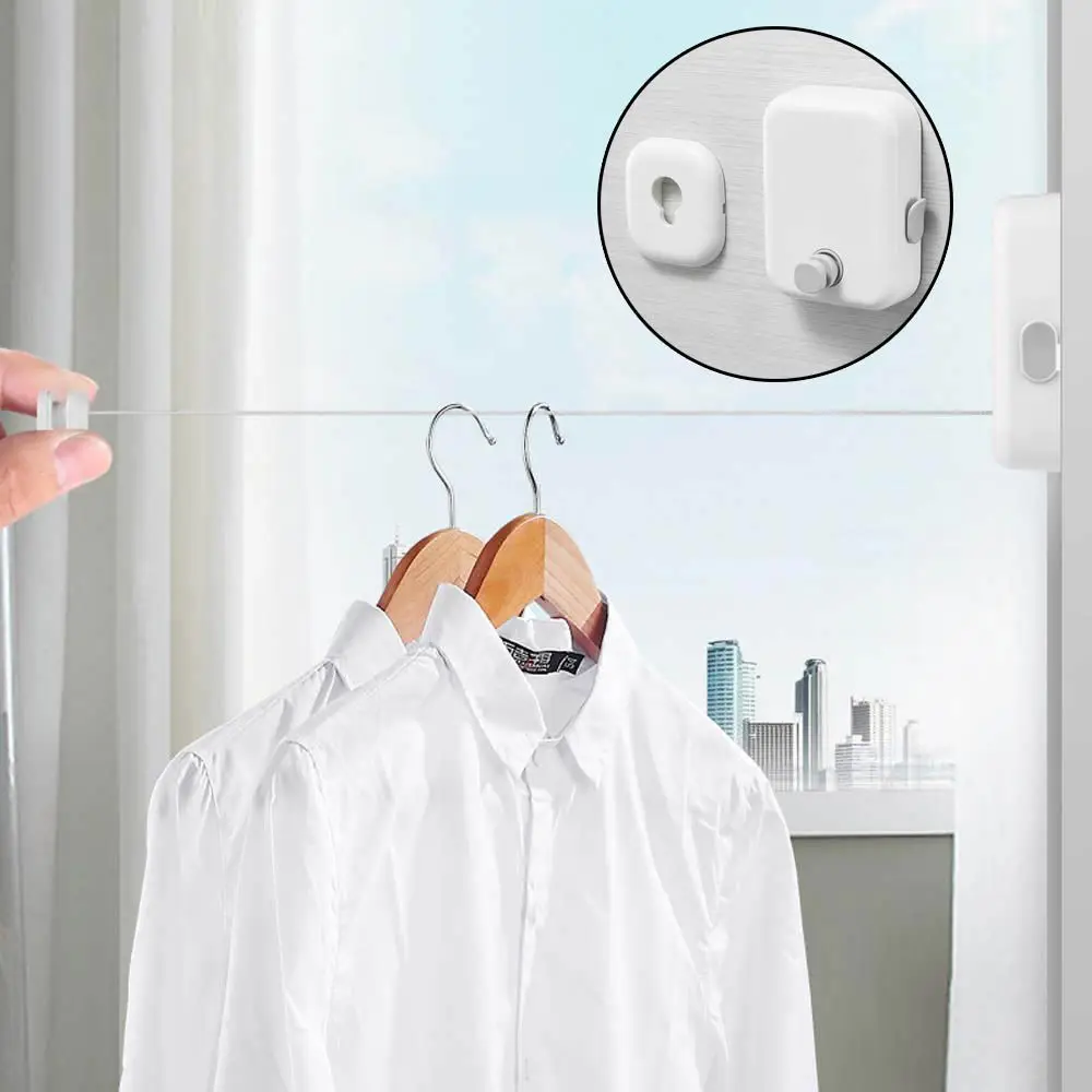 Home Indoor Balcony Retractable Clothesline Clothesline Nordic Style Balcony Invisible 304 Steel Wire Clothesline
Home Indoor Balcony Retractable Clothesline Clothesline Nordic Style Balcony Invisible 304 Steel Wire Clothesline