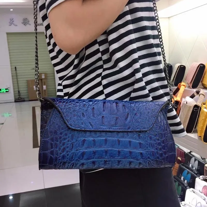 2021 New Blue Clutch Wallet Women Sexy Leather Strap Party Bag Cow Split Crocodile Luxury Clutch Hand Bag
2021 New Blue Clutch Wallet Women Sexy Leather Strap Party Bag Cow Split Crocodile Luxury Clutch Hand Bag