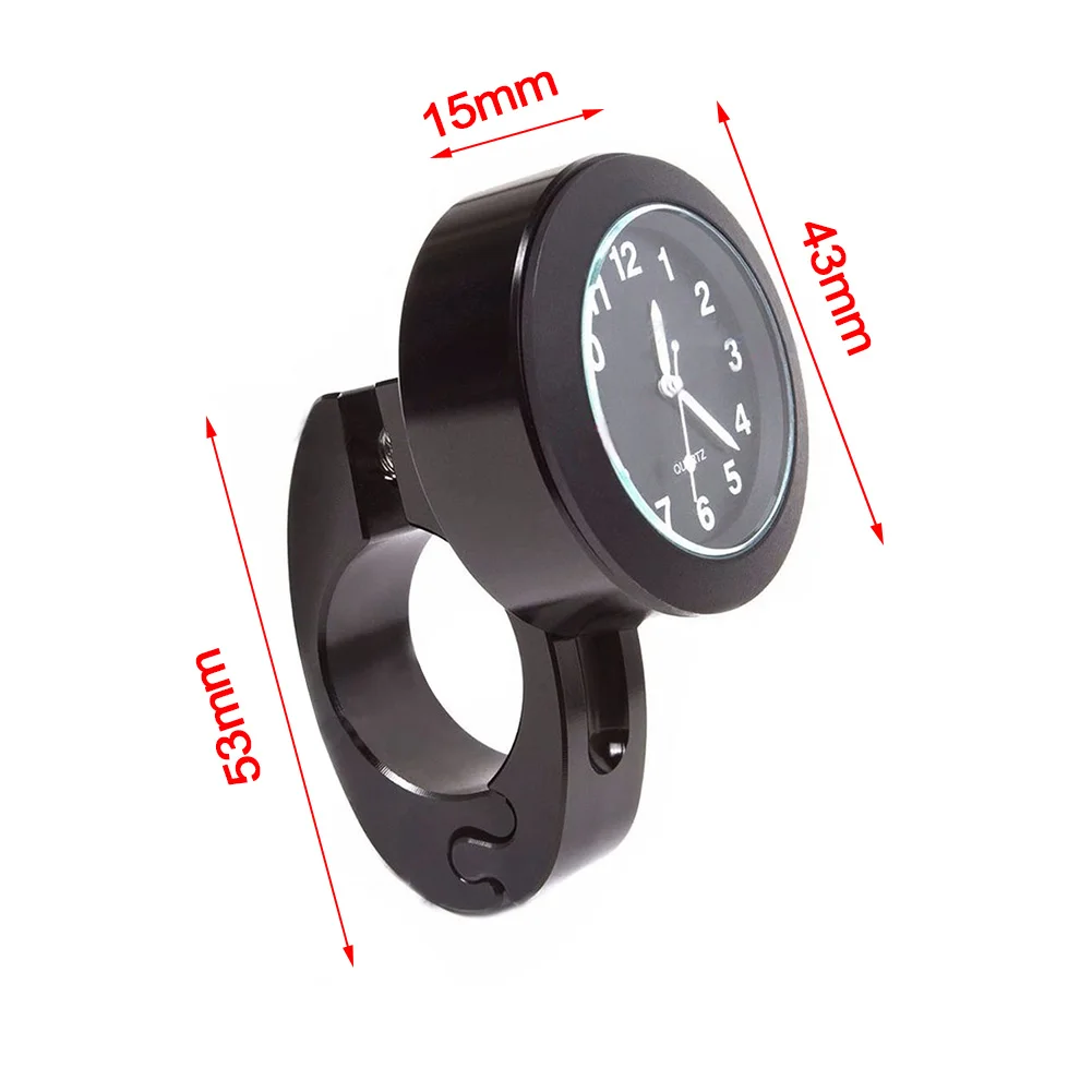 Durable Stainless Steel Refit Waterproof Shockproof Buckle Motorcycle and Bike Handlebar Mount Clock Watch Fast delivery Dropshi
Durable Stainless Steel Refit Waterproof Shockproof Buckle Motorcycle and Bike Handlebar Mount Clock Watch Fast delivery Dropshi