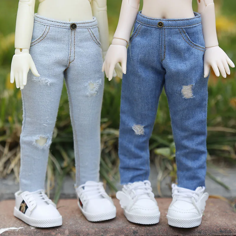 1/6bjd Одежда для куклы, модные рваные джинсы, брюки для куклы 30 см, BJD, SD, DD, yosd аксессуары для куклы
1/6bjd Одежда для куклы, модные рваные джинсы, брюки для куклы 30 см, BJD, SD, DD, yosd аксессуары для куклы