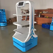 Warehouse Restaurant agv robot conveyor delivery robot dinning hall cue broadcast voice uav robot