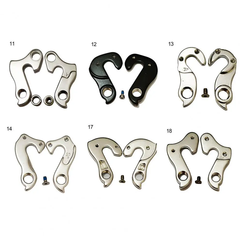 Derailleur Hanger Aluminum Alloy Rear Derailleur Hanger Tail Hook Man's cycling for Bicycle Mountain Frame Gear Tailhook Parts 
Derailleur Hanger Aluminum Alloy Rear Derailleur Hanger Tail Hook Man's cycling for Bicycle Mountain Frame Gear Tailhook Parts