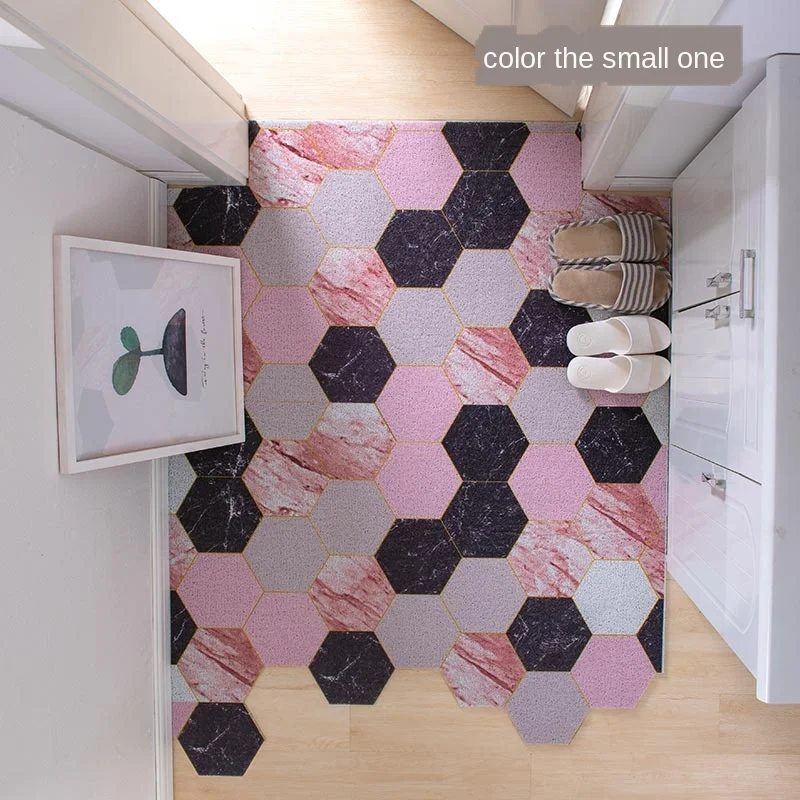 Entrance Doormat Living Room Bedroom Hallway Indoor Outdoor Door Mat Carpet Non-slip Cuttable Hexagon Printed Pattern Mat Carpet
Entrance Doormat Living Room Bedroom Hallway Indoor Outdoor Door Mat Carpet Non-slip Cuttable Hexagon Printed Pattern Mat Carpet
