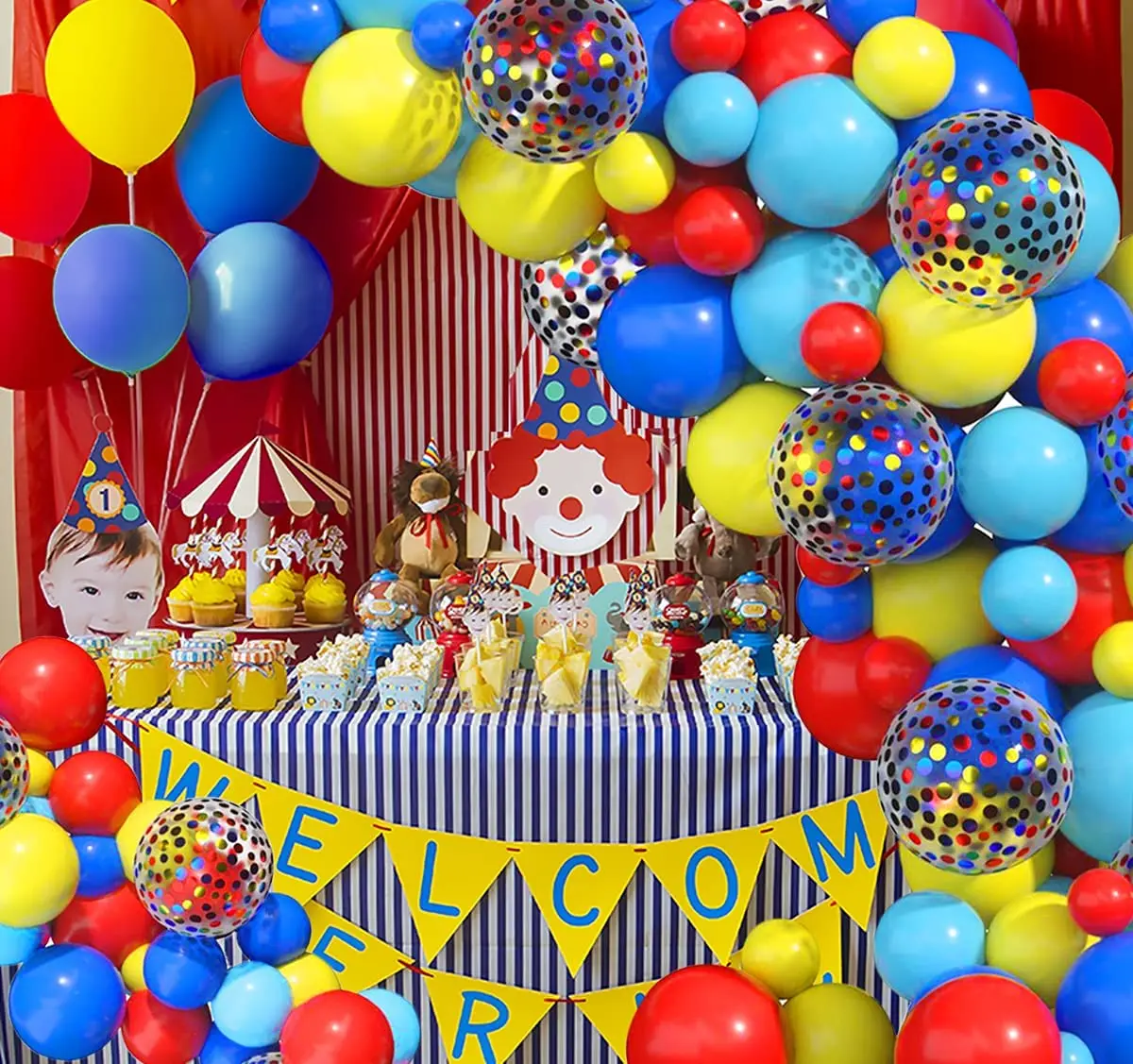 82pcs Multicolor Latex Balloons Garland Arch Kit Carnival Party Supplies Favors Kids Birthday Party Baby Shower Boy Decorations
82pcs Multicolor Latex Balloons Garland Arch Kit Carnival Party Supplies Favors Kids Birthday Party Baby Shower Boy Decorations