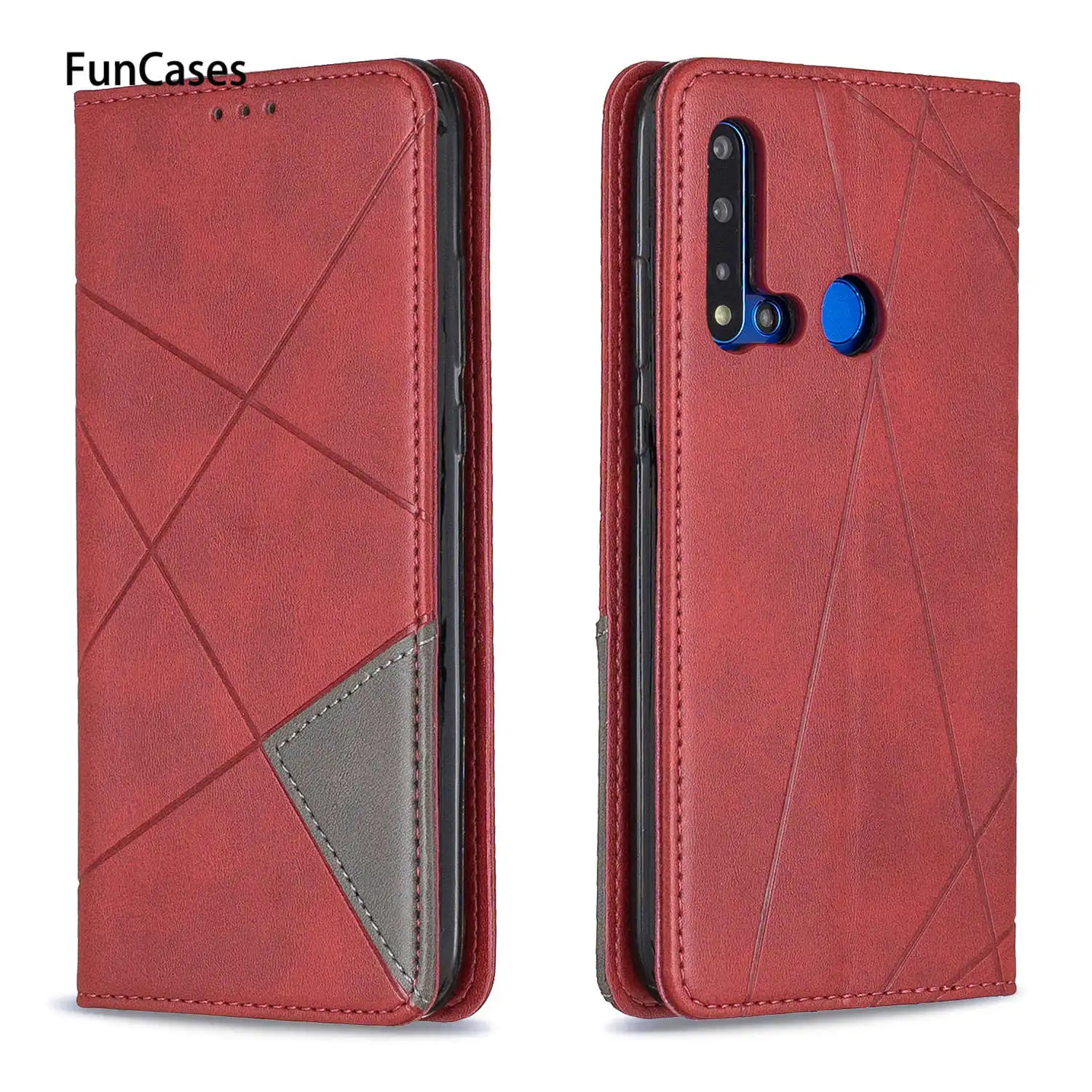 Чехлы для huawei P20 Lite 2019 Алмазный чехол Nova 5i Positivo PU кожаный флип бумажник Positivo|case for