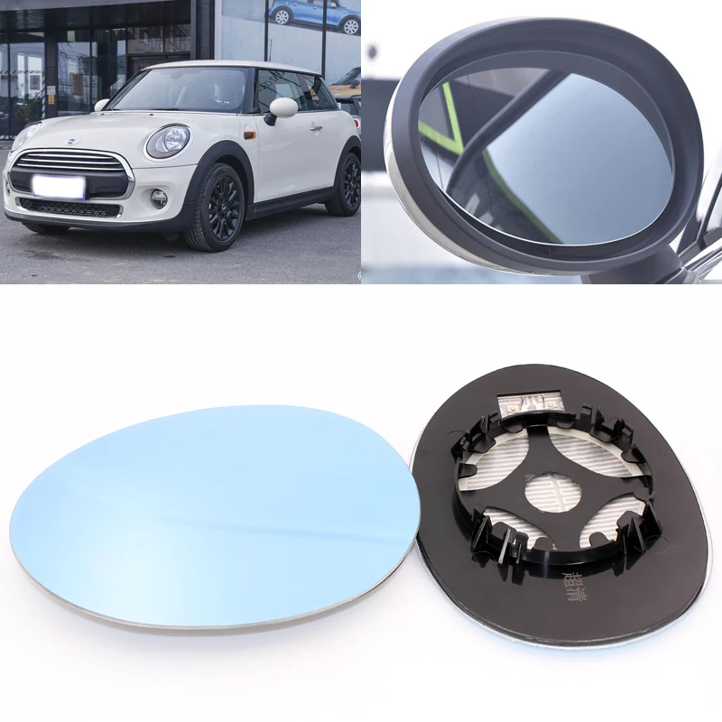 For Mini Car Side View Door Wide-angle Rearview Mirror Blue Glass With Base Heated 2pcs
For Mini Car Side View Door Wide-angle Rearview Mirror Blue Glass With Base Heated 2pcs