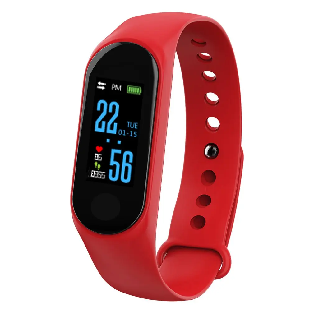 M3 Smart Watch Bracelet Heart Rate/Blood Pressure Monitor Pulse Wristband OLED Screen 50MA mAh Battery Drop Shipping
M3 Smart Watch Bracelet Heart Rate/Blood Pressure Monitor Pulse Wristband OLED Screen 50MA mAh Battery Drop Shipping