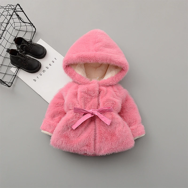 Baby's Wool Thicken Jacket for Girls 3Months to 4Years Kids Woolen Hooded Coat Toddler Children Winter Keep Warm Plush Outerwear
Baby's Wool Thicken Jacket for Girls 3Months to 4Years Kids Woolen Hooded Coat Toddler Children Winter Keep Warm Plush Outerwear