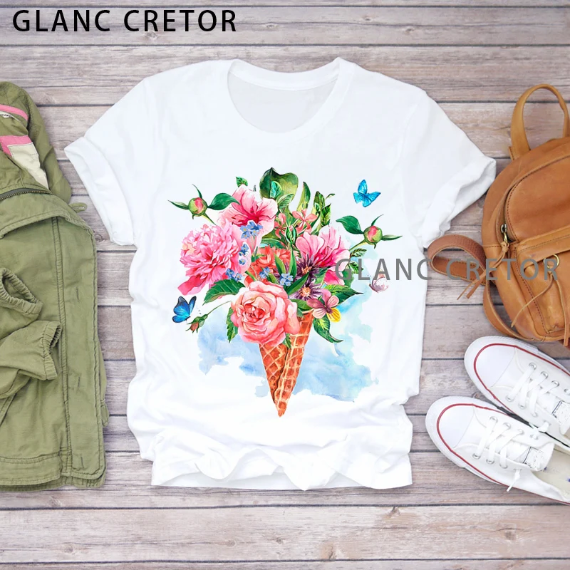 Floral Flower Elephant Lady T-shirts Top T Shirt Women Cartoon Casual Short Sleeve Ladies Womens Graphic Female Tee T-Shirt
Floral Flower Elephant Lady T-shirts Top T Shirt Women Cartoon Casual Short Sleeve Ladies Womens Graphic Female Tee T-Shirt