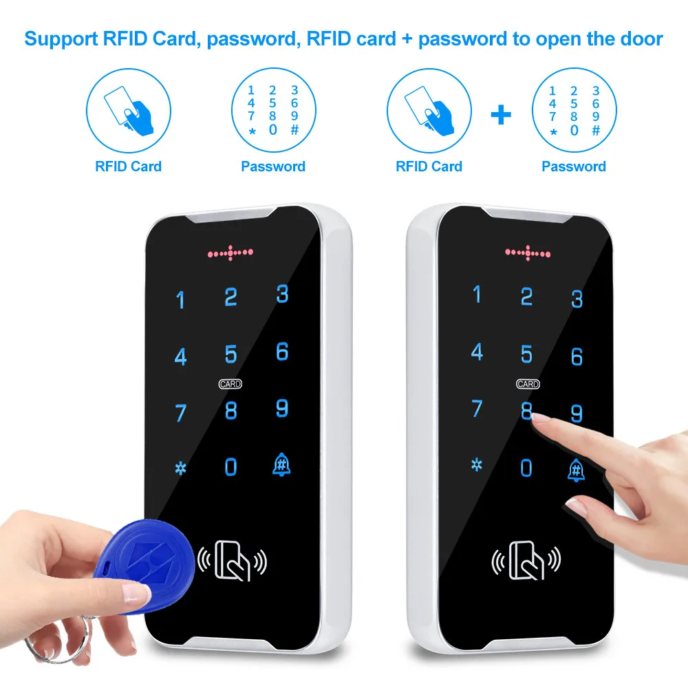 Металлические Водонепроницаемые клавиатуры для контроля доступа RFID-клавиатура