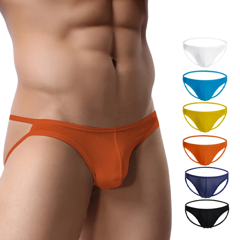 

2021 New Sexy Thongs Mesh Low Waist Mens Thong Man Slips Gay Underwear Jockstrap Sissy Lingerie Men Bikini G Strings Cueca Tanga
