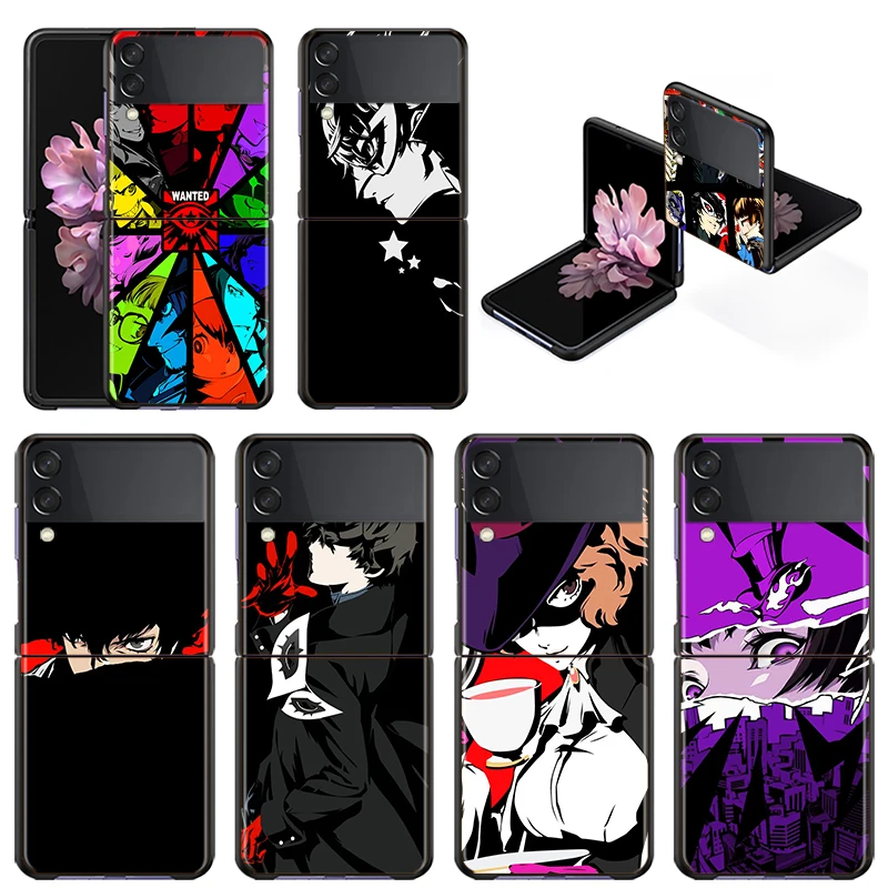 Shockproof Mobile Hard Cover Hot Anime Persona 5 Game For Samsung Galaxy Z Flip 3 5G Black Fundas Phone Case
Shockproof Mobile Hard Cover Hot Anime Persona 5 Game For Samsung Galaxy Z Flip 3 5G Black Fundas Phone Case