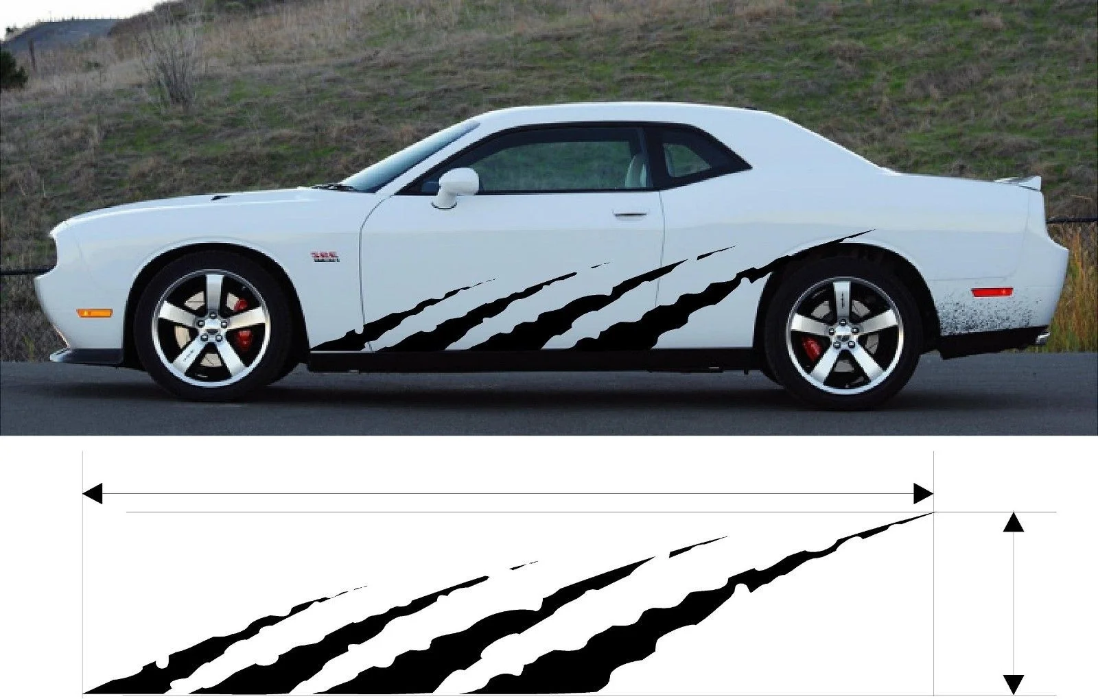 For 2Pcs VINYL GRAPHICS DECAL STICKER CAR BOAT AUTO TRUCK 100" MT-158-Y Car styling
For 2Pcs VINYL GRAPHICS DECAL STICKER CAR BOAT AUTO TRUCK 100" MT-158-Y Car styling
