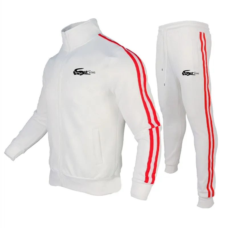 Autumn and winter men's suit brand sportswear sportswear 2-piece suit men's stand-up collar zipper shirt clothing + pants suit m
Autumn and winter men's suit brand sportswear sportswear 2-piece suit men's stand-up collar zipper shirt clothing + pants suit m