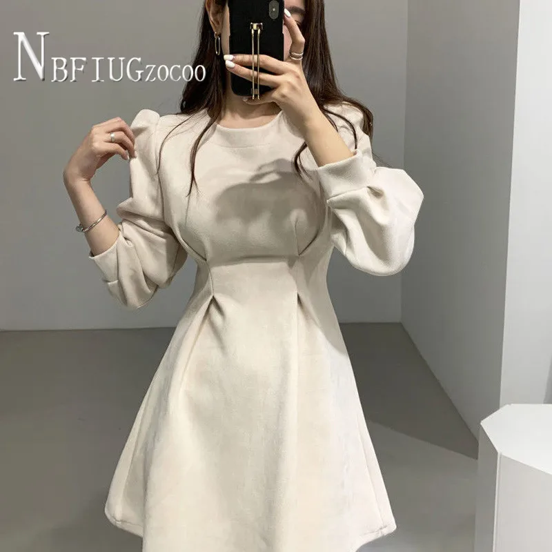 Элегантное женское платье в Корейском стиле на осень и зиму, темпераментные короткие женские платья в стиле ретро
Элегантное женское платье в Корейском стиле на осень и зиму, темпераментные короткие женские платья в стиле ретро