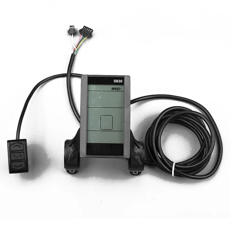 Intelligent EBike Display 36 48V S830 Waterproof LCD Display Screen For Electric Bicycle EBike Bike Accessories With USB No USB
Intelligent EBike Display 36 48V S830 Waterproof LCD Display Screen For Electric Bicycle EBike Bike Accessories With USB No USB