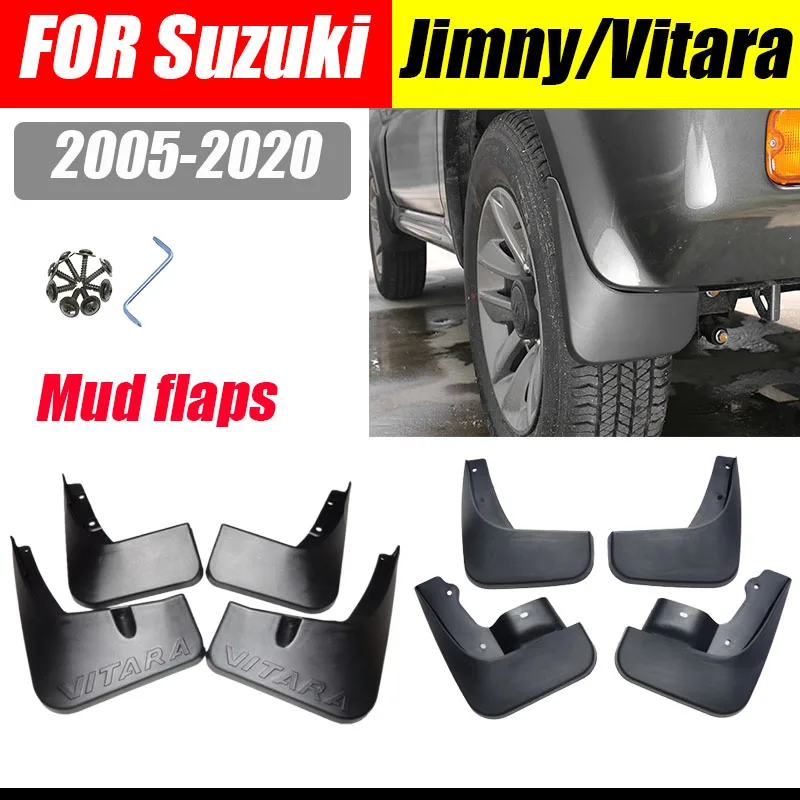 Для Suzuki Jimny Брызговики Vitara Автомобильные аксессуары для авто набор из 4 шт. 2005