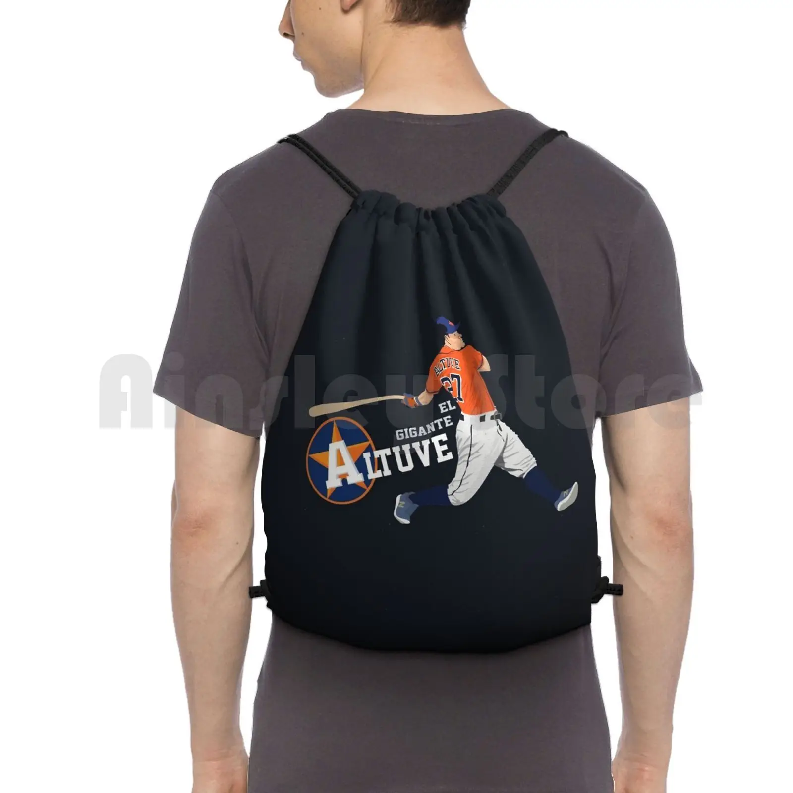 Altuve Backpack Drawstring Bags Gym Bag Waterproof Jose Altuve Jose Altuve Aaron Judge Alex Bregman World Series Playoff 
Altuve Backpack Drawstring Bags Gym Bag Waterproof Jose Altuve Jose Altuve Aaron Judge Alex Bregman World Series Playoff