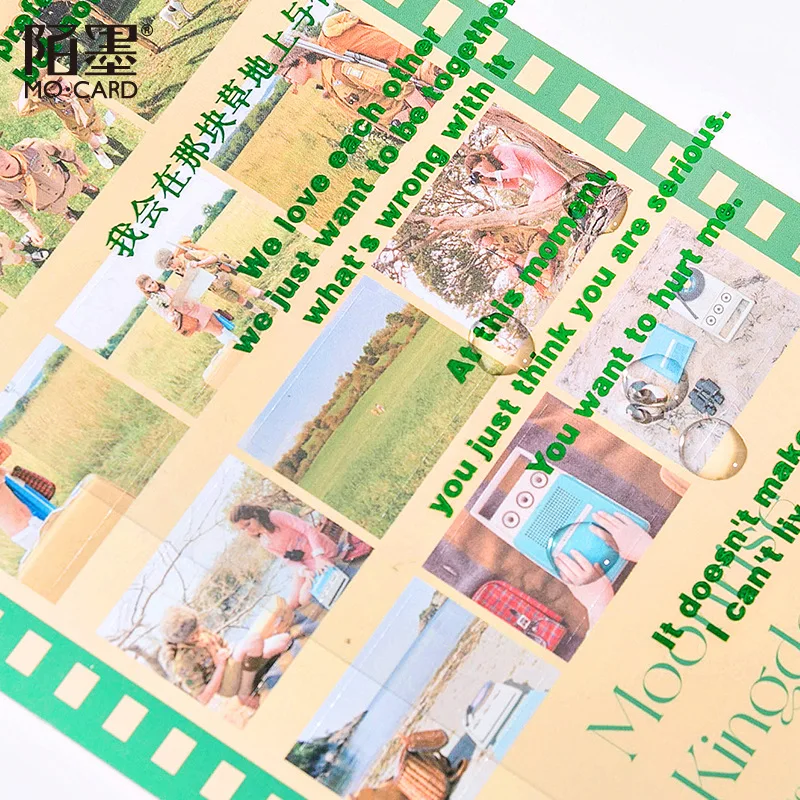 2 Pcs Vintage Movie Gilded Stickers PET Decorative Scrapbooking DIY Diary Phone Album Stick Lable Retro Film Stationery Stickers 
2 Pcs Vintage Movie Gilded Stickers PET Decorative Scrapbooking DIY Diary Phone Album Stick Lable Retro Film Stationery Stickers