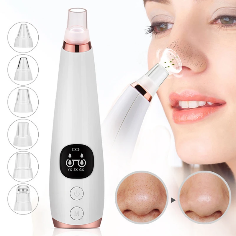 Blackhead Remover Skin Care Pore Vacuum Acne Pimple Removal Vacuum Suction Tool Facial Diamond Dermabrasion Machine Face Clean
Blackhead Remover Skin Care Pore Vacuum Acne Pimple Removal Vacuum Suction Tool Facial Diamond Dermabrasion Machine Face Clean