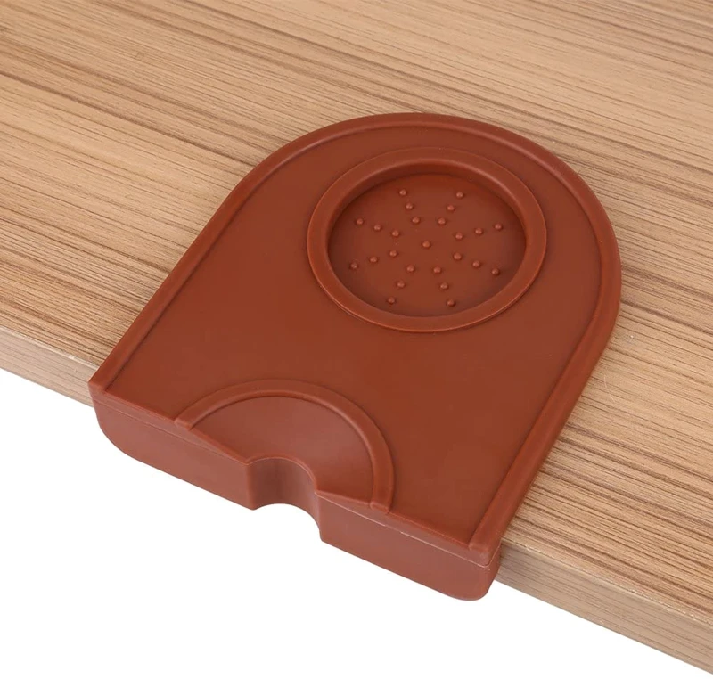 2 Pcs Silicone Coffee Tamper Mats,Coffee Tampering Corner Mats Pad Tool Anti-Skid Espresso Silicone Mats (Black+Coffee)-ABUX
2 Pcs Silicone Coffee Tamper Mats,Coffee Tampering Corner Mats Pad Tool Anti-Skid Espresso Silicone Mats (Black+Coffee)-ABUX