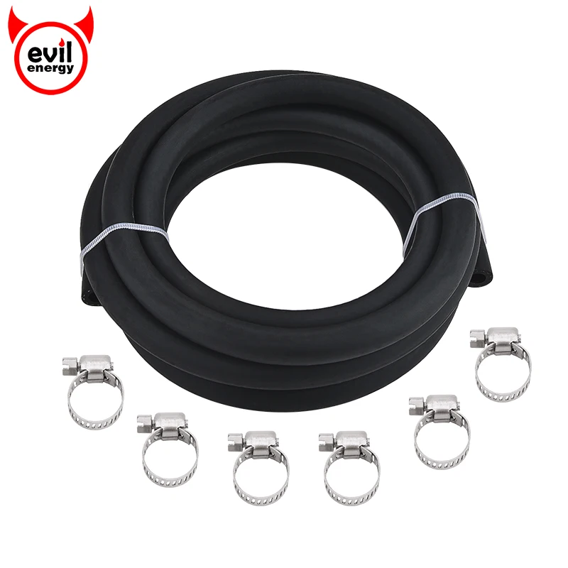 evil energy 10FT Fuel Tube Fuel Hose Fuel Line Fuel Pipe+6pcs American Hose Clamps Rubber Reinforced Gasoline Hose Petrol Pipe
evil energy 10FT Fuel Tube Fuel Hose Fuel Line Fuel Pipe+6pcs American Hose Clamps Rubber Reinforced Gasoline Hose Petrol Pipe